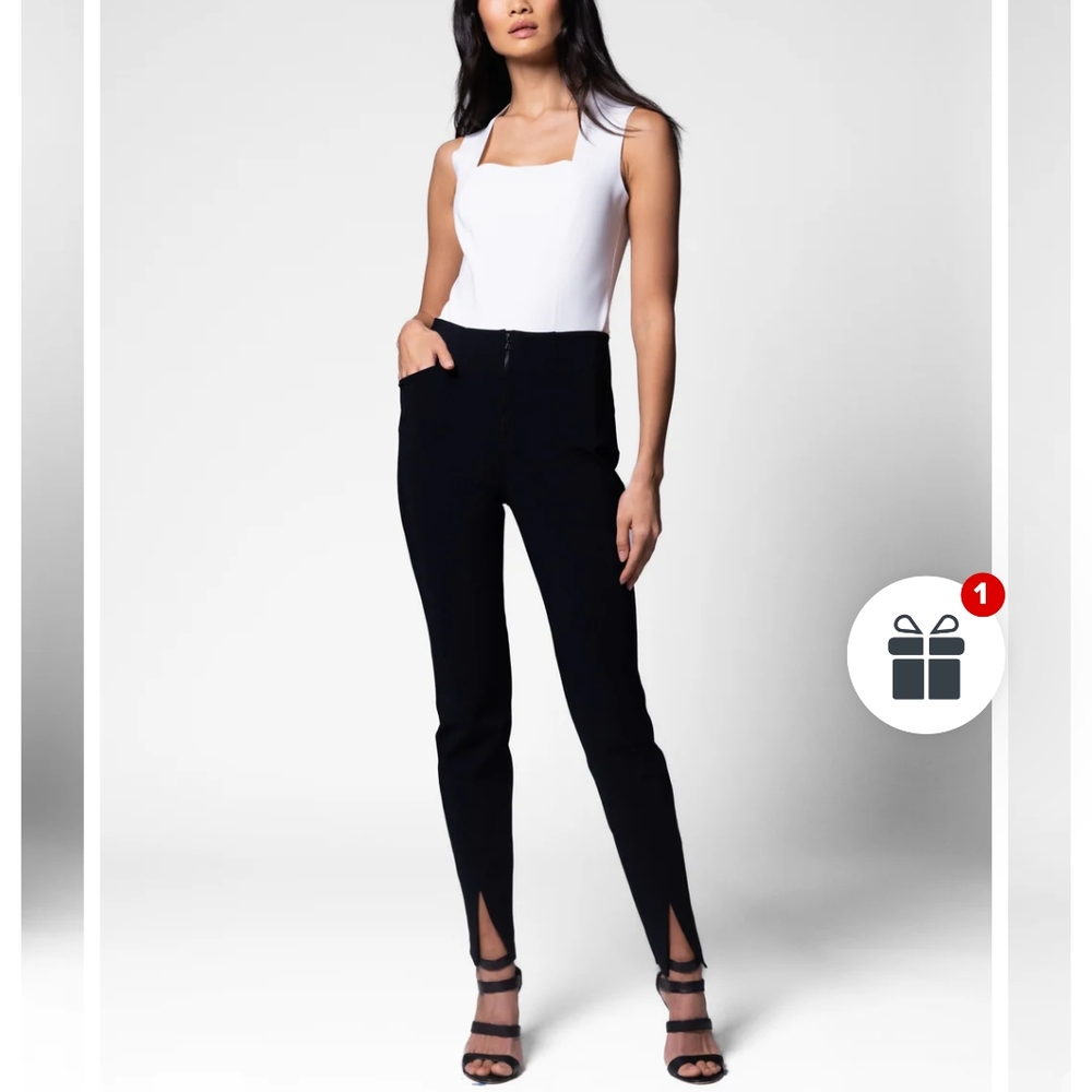 Maria Pinto Black Skinny Pants
